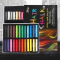 Square Pastel Set 24 Colors Soft Dry Pastel Artist Chalk Pastel Sticks Non Toxic for Office School Art Drawing Painting. 