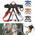 Outdoor Safety Belt Climb Rock Safety Harness Tree Climbing Half Body Harness For Women Men Children Ideal Gift For Rock Climber. 
