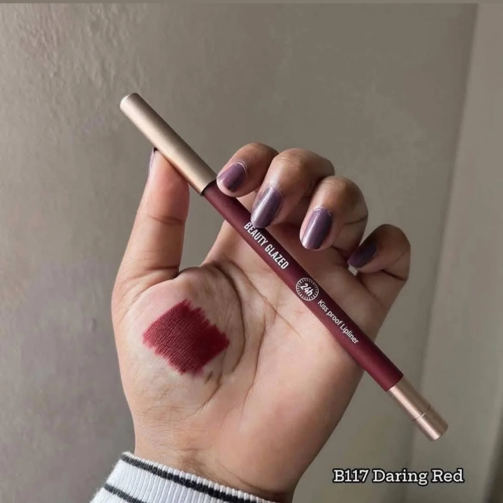 Beauty%20Glazed%20Waterproof%20&%20Long%20Lasting%20Lip%20Liner%20-%20B117%20Daring%20Red%20-%20Image%202