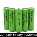 AA 3000MAH 1.5v Premium Battery 1.5v Battery Rechargeable Ni-MH Rechargeable Battery 2A Baterias for Camera Flashlight.