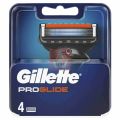 Gillette Fusion Proglide 4 Pcs Cartridge Blade Germany. 