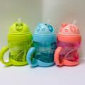 Baby Water Pot/Mum Pot/Bottle Training Cup With Straw and Drinking Pipe. 