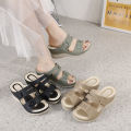 Summer Women Platform Slippers Fashion Retro Casual Beach Shoes Female Orthopedic Sandals Peep Toe Comfort Sandalias De Mujer.