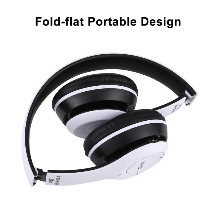 P47%20Foldable%20Wireless%20Bluetooth%20Headphone%20with%203.5mm%20Audio%20Jack,%20Support%20MP3%20/%20FM%20/%20Call%20-%20Image%206