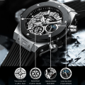 OEM CHENXI Watch CX 949 3ATM Waterproof Watch High Quality Men's Quartz Watches Fashion Luminous Hands Date Retro Silicone Band.