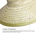 Classic-Straw Hat Handmade Fisherman Cap Sun-proof Visor-Cap Summer Farmer Cap.