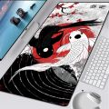 DIY Mouse Pad Yin Yang HD Pattern Anime Large Computer Mousepad Fish Gaming XL XXL Pad to Mouse Office Keyboard Desk Mice Mat. 