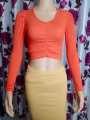 [ Amena fashion ] Crop top Short body full sleeve fashionable blouse for women's.. 
