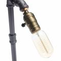 Glogal collection---E27 Vintage Industrial Loft Edison Iron Water Pipe Shape Table Light Desk Lamp.
