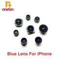 Rear Camera Blue Lens Parts For iPhone 15 14 13 12 11 Pro MAX 7 8 Plus X XS XR XSM Mini Back Camera Repair Replacement Accessory.
