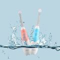 SEAGO Electric Toothbrush Sonic Vibrate with 2 Mins Timer LED light Tooth Brush IPX7 Waterproof Soft Bristles for Kids Oral Care. 