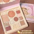 Makeup Sets Lace Vintage Angel Glitter Eyeshadow Palette with Mirror Make Up Kit Highlight Blush Make Up Set for Women.