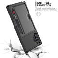 Shockproof armor back case luxury Wallet Case For Samsung Note20 & Samsung Note20 Ultra.
