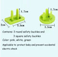 6-Piece Electric Socket Plug Protector Set - Baby Safety Essentials. 