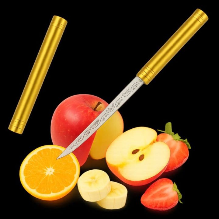Fruit Knife with Sheath, Multipurpose Outdoor Portable Fruit Knife with Sheath,