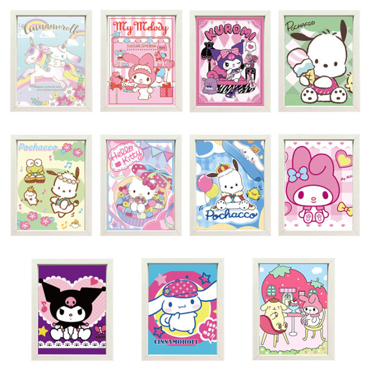 Cute%20Cartoon%20Stereograph%20Sanrio%20Decoration%20Living%20Room%20Decorative%20Painting%20High-End%20Gift%20Present%20Naked%20Eyes%203D%20Painting%20with%20photo%20frame%20-%20Image%205