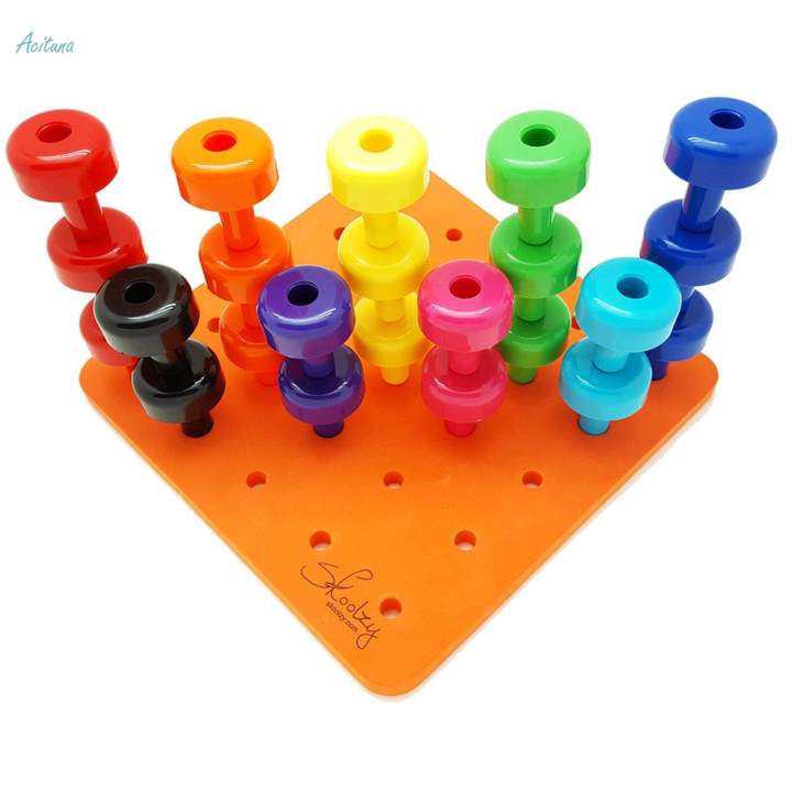 30Pcs%20Tall%20Stackers%20Peg%20Board%20Fine%20Motor%20Skills%20Occupational%20Therapy%20Games%20-%20Image%207