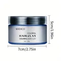Disposable Hair Color Paste Mud, Y2K Hair Dyeing Wax Halloween Party Birthday Christmas Cosplay Use Colorful Hair Clay. 