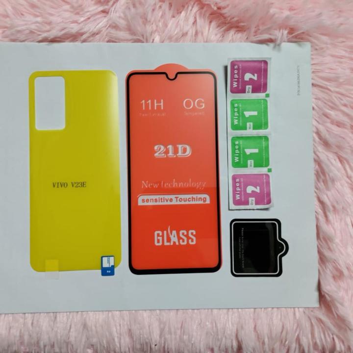 Vivo Y11/Y12/Y15/17 Combo Pack in (Screen Protector, Camera