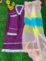 Ready Made Linen Salwar Kameez For Women - Perfect for Casual and Party Attire Shalwar Kameez. 
