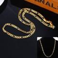 Golden Metal Fashionable Chain For Men - Chain.