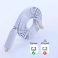USB TO Type C Console Configuration Cable Type C to RJ45 Serial Router Debugging Cable.