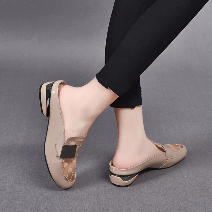 Leather%20Fashion%20Half%20Slippers%20for%20Women2023Spring%20and%20Summer%20New%20Mesh%20Closed%20Toe%20Loafers%20Heel-Free%20Sandals%20-%20Image%204