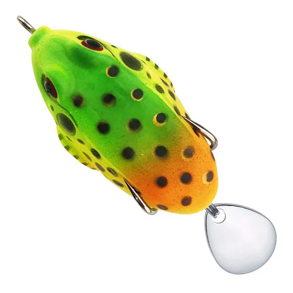 1%20pc%205.5cm%2011.5gm%20Floating%20Frog%20Lure%20Black%20Yellow%20bait%20fishing%20gear%20fishing%20frog%20Borsi%20-%20Image%203