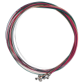 30X Set Rainbow Colorful Color String for Acoustic Guitar.