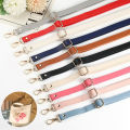 Fashion PU Leather Shoulder Strap Crossbody Bag Strap 130cm Long Double-layer Replacement Bag Belt DIY Buckle Bag Accessories. 