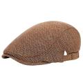 Autumn Winter beret Hats for Men Casual Newsboy Cap Fashion Keep Warm Berets Retro Herringbone Flat Cap TDad Hats Gorras. 