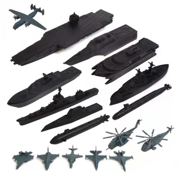 17pcs%20Model%20Navy%20Ship%20Toy%20With%20Small%20Scale%20Model%20Planes%20Submarine%20Toy%20Model%20Warships%20Ship%20Kits%20For%20Boys%20Girls%20Kids%20-%20Image%202