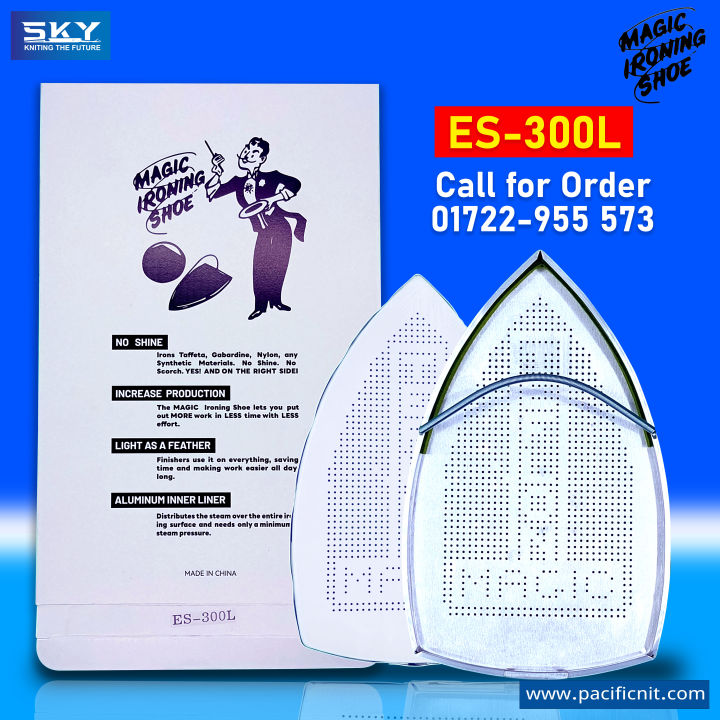 Magic Ironing Shoe ES-300L – For Steam Iron ES-300L | Pacific NiT& Sewing