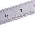 [NewHotFB] Stainless Steel Metal Ruler Metric Rule Precision Double Sided Measuring Tool. 