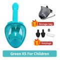 Professional Snorkeling Diving Mask Underwater Scuba Full Face Snorkel Mask Anti Fog Goggles for Kids Adult Swimming Equipment. 