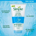 Simple Water Boost Micellar Gel Wash - 150ml.