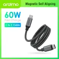 magnetic Type-C to Type-C 3A fast charging data cable. 
