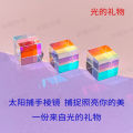 Chromatic prism, light cube, six-sided bright beam-splitting prism, optical glass, triangular prism, cemented lens, reflective prism.