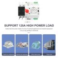 Din Rail 2P ATS Dual Power Automatic Transfer Switch Electrical 63A. 