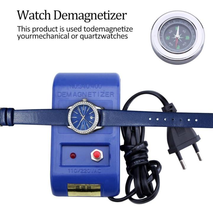 Watch Demagnetizer Mechanical Quartz Watch Repair Tool Electrical Professional Demagnetize Tool for Watchmaker