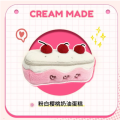 Cherry Cream Cake Cute Pencil Case. 