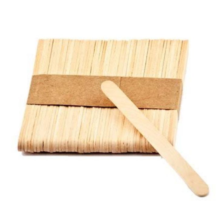 Wooden Ice Cream Stick→50pcs Pack