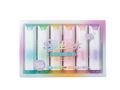 6pcs set kawai half Shiny Pastel Hilighter bling bling.