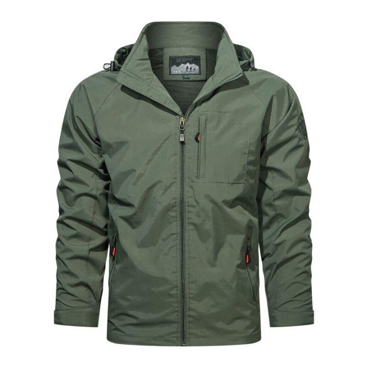 2023%20Brand%20Men's%20Windbreaker%20Jackets%20Mens%20Bomber%20Jacket%20Overcoats%20Hiking%20Outdoor%20Military%20Hooded%20Coat%20Casual%20Mens%20Clothing%205XL%20-%20Image%204