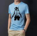 FULL SLEEVE BLUE PUBG LOVER T-SHIRT FOR MAN BEST TRENDY COLLECTION CRAZY PRICE. 