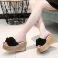 Women's sandals 2018 new Korean version of casual hundred, with open toe shoes beach slippers manufacturers wholesale.