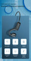 G1 Bone Conduction 5.1 Bluetooth Headset Wireless Ear-mounted Non-ear Sports Waterproof Headphone. 