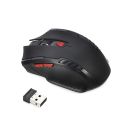 6-keys 2.4G 1600DPI Three-speed Adjustable Wireless Office Mouse. 