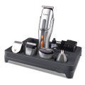 Kemei Km-680A - 8 In 1 Grooming Kit Shaver And Trimmer For Men - Silver.