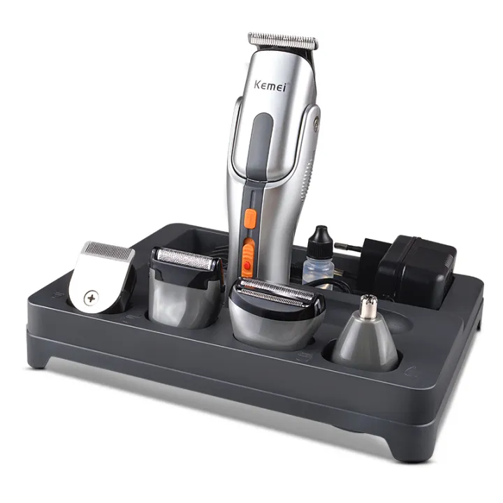 Kemei%20Km-680A%20-%208%20In%201%20Grooming%20Kit%20Shaver%20And%20Trimmer%20For%20Men%20-%20Silver%20-%20Image%2010